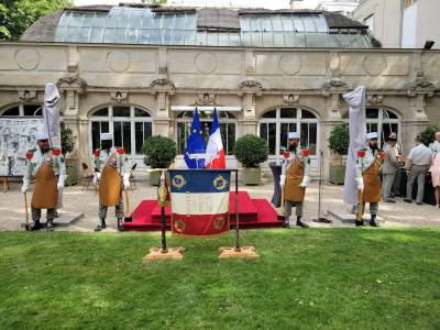 Prise d'armes au Sénat Juillet 2026