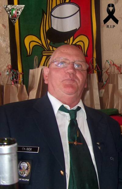 Décès de notre camarade GEX Christian